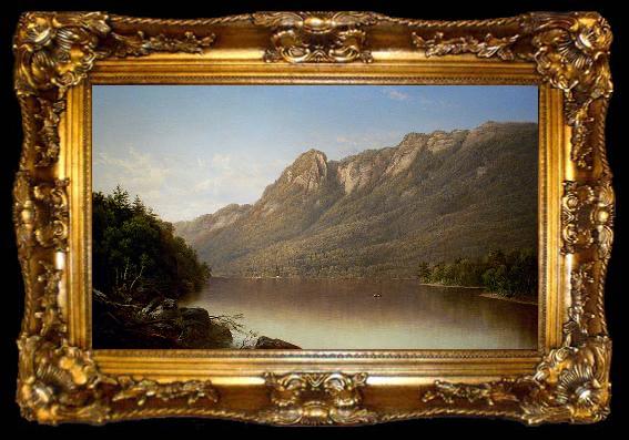 framed  David Johnson Eagle Cliff, ta009-2